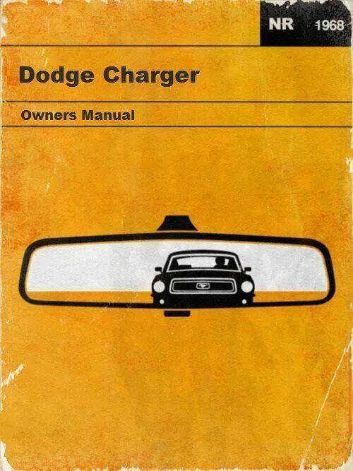 1968 Dodge Charger Owners Manual